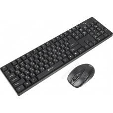 Комплект (клавиатура+мышь) Oklick 210M, черный