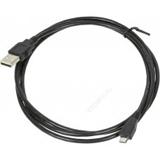 Кабель micro USB (m) -  USB (m),  1.5м,  черный