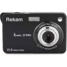 Цифровой компактный фотоаппарат Rekam iLook S990i,  черный