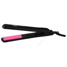 Выпрямитель для волос StarWind SHE5500,  черный и розовый
