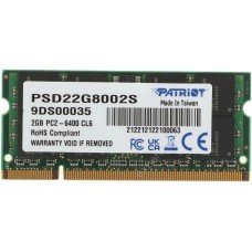 Оперативная память Patriot PSD22G8002S DDR2 -  1x 2ГБ