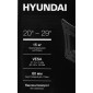 Кронштейн для телевизора Hyundai GL-R1, 20-29", настенный, поворот и наклон,  черный  [hma29fs115bk71]