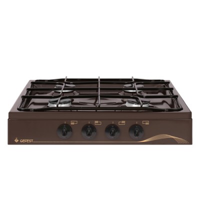 Газовая плита настольная GEFEST ПГ 900 К17 коричневый 4-х комфорочная