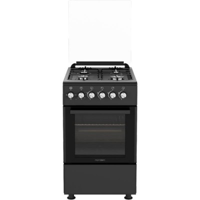 Газовая плита комбинированная Norden FF5403GAZD черный матовый (УЦЕНКА 15%)
