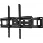 Кронштейн для телевизора Hyundai GL-N5, 32-75", настенный, поворотно-выдвижной и наклонный,  черный  [hma75fd340bk56]
