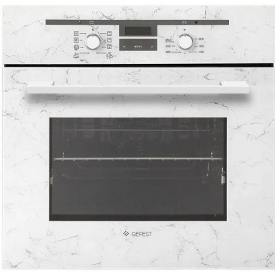 Духовой шкаф электрический GEFEST ЭДВ ДА 622-02 К152,  55л,  дверца с 2 стеклами,  белый