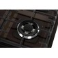 Газовая плита GEFEST ПГЭ 6502-03 0245,  электрическая духовка,  без крышки,  чугун, коричневый