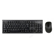 Комплект (клавиатура+мышь) A4TECH 7100N, черный