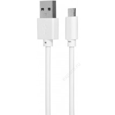 Кабель SunWind micro USB (m) -  USB (m),  1м,  белый