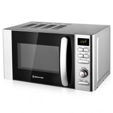 Микроволновая печь BRAYER 2502BR 700Вт, 20л, цифр.управление, 8 реж.пригот, LED дисп, таймер 95мин