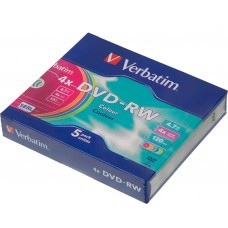 Оптический диск DVD-RW Verbatim 4.7ГБ