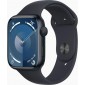 Смарт-часы Apple Watch Series 9 A2980,  45мм,  темная ночь / темная ночь [mr9a3ll/a]