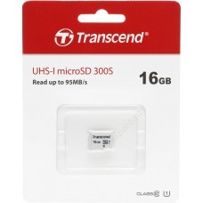 Карта памяти microSDHC UHS-I U1 Transcend 16 ГБ