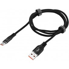Кабель Digma USB Type-C (m) -  USB (m),  1м,  черный