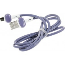 Кабель Redline Candy,  micro USB (m) -  USB (m),  1м,  фиолетовый