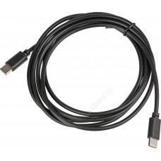 Кабель USB Type-C (m) -  USB Type-C (m),  2м,  черный