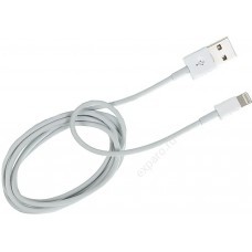Кабель Lightning (m) -  USB (m),  1м,  белый