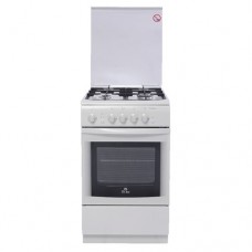 Газовая плита De Luxe 506040.04 г (кр) чр белый