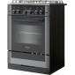 Газовая плита GEFEST ПГ 6500-02 0044, газовая духовка, без крышки, чугун, черный Газовая плита GEFEST ПГ 6500-02 0044, газовая духовка, без крышки, чугун, черный