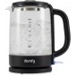 Чайник электрический DOMFY DSB-EK304, 2200Вт, черный