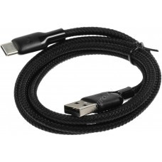 Кабель ITEL C22N(ICD-C22N),  USB Type-C (m) -  USB (m),  1м,  черный