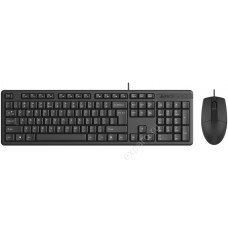 Комплект (клавиатура+мышь) A4TECH KR-3330, черный