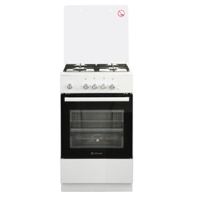 Газовая плита De Luxe 5040.32Г (КР) ЧР белый