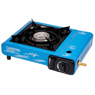 Газовая плита портативная Tourist Camping Guru Plus TS-233 (c переходником)