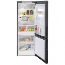 Холодильник с морозильником Бирюса W6134 серый