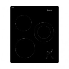Варочная панель стеклокерамическая Gefest ПВЭ 4100 черная 3-х конфорочная