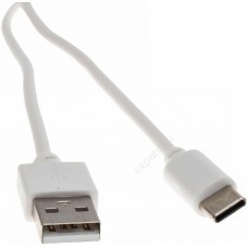 Кабель Cactus CS-USB.A.USB.C-1.8,  USB Type-C (m) -  USB (m),  1.8м,  белый