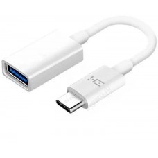 Переходник ZMI AL271,  USB Type-C (m) -  USB (f),  0.03м,  белый