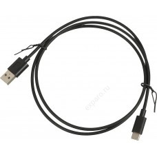 Кабель USB Type-C (m) -  USB (m),  1м,  черный