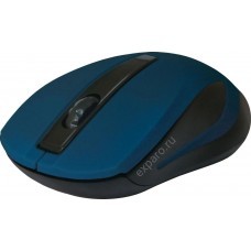 Мышь Defender MM-605, беспроводная, USB, синий
