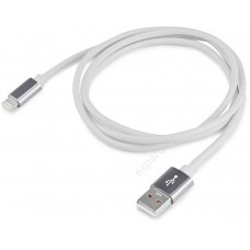 Кабель Buro Lightning (m) -  USB (m),  1м,  белый