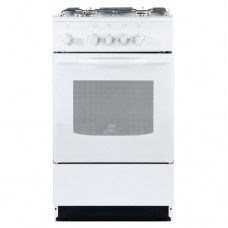 Газовая плита De Luxe 5040.34г белый щиток