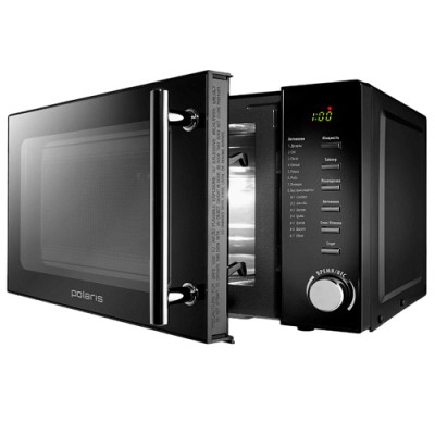 Микроволновая печь Polaris PMO 2002D RUS, соло, 20л, белый