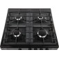 Газовая плита GEFEST ПГ 6500-03 0044,  газовая духовка,  без крышки,  чугун, черный