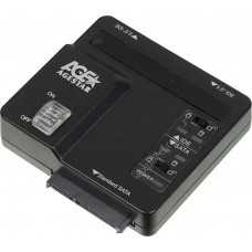 Адаптер-переходник для  HDD/SSD AgeStar 3FBCP, черный
