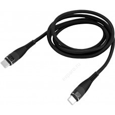Кабель Digma USB Type-C (m) -  USB Type-C (m),  1м,  черный