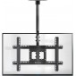 Кронштейн для телевизора ONKRON N1L, 32-80", потолочный, поворот и наклон,  черный