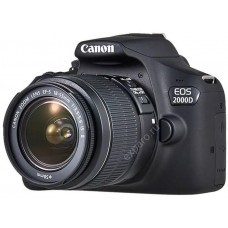 Зеркальный фотоаппарат Canon EOS 2000D kit ( EF-S 18-55mm f/3.5-5.6 IS II),  черный