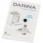 Газовая плита Darina S GM 441 001 W,  газовая духовка,  сталь, белый и черный