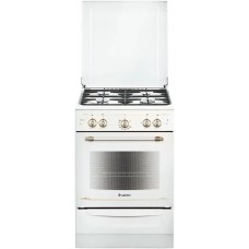 Газовая плита GEFEST ПГ 6100-02 0185, белый и золотистый