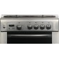 Газовая плита GEFEST 6100-03 0004,  газовая духовка,  стеклянная крышка,  чугун, нержавеющая сталь [пг 6100-03 0004]