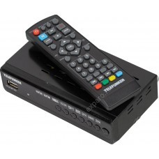 Ресивер DVB-T2 Telefunken TF-DVBT262,  черный