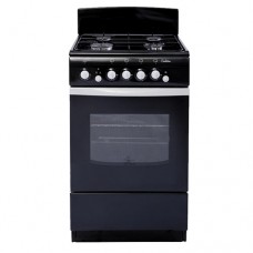 Газовая плита De Luxe 5040.36г черный щиток
