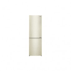 Холодильник с морозильником LG GA-B419SEJL бежевый