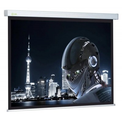 Экран Cactus Wallscreen CS-PSW-127X127,  127х127 см, 1:1,  настенно-потолочный белый