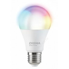 Умная лампа Digma N1 E27 RGB 9Вт 800lm Wi-Fi